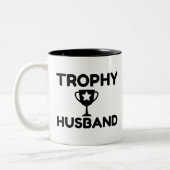 Trophy Husband Tweekleurige Koffiemok (Links)