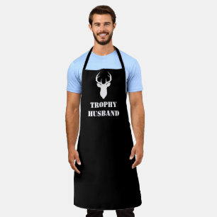 Trophy-man grappig cadeau voor mannen jachtcadeau schort