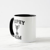 Trophy Moeder Funny Moederdag Mok (Voorkant links)