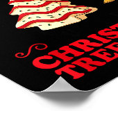 Trophy Retro Husband Fueled By Christmas Tree Cake Poster (Hoek)