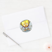 Trophy Ronde Sticker (Envelop)