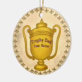 Trophy Vader Keramisch Ornament (Links)