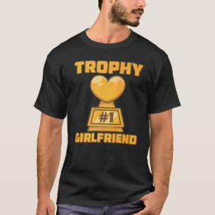 Trophy Vriendin Fun Award winnende deelname T-shirt