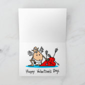 "Trophy" Vrouw Feestdagen Kaart (Binnen)