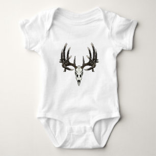 Trophy Whitetail buck Romper