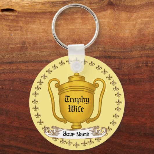 Trophy Wife Sleutelhanger (Voorkant)