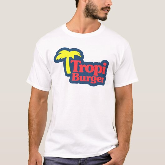Tropiburger copy t-shirt (Voorkant)