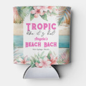 Tropic alsof het heet vrijgezellenfeest is blikjeskoeler (Voorkant)