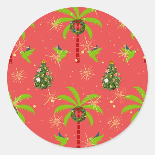 Tropica - Koraal Sticker (Voorkant)