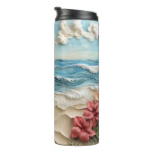 Tropical 3D Paradise  Thermosbeker (Geroteerd rechts)