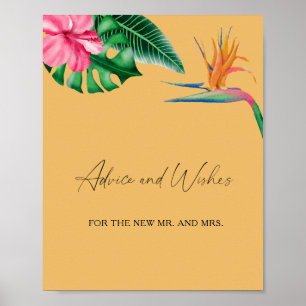Tropical - Advies en wensen voor Passen getrouwd Poster