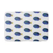 Tropical Aquarium Vis Kinder Blauwe Badkamer Badmat (Voorkant)
