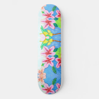 Tropical Azalea Skateboard Ariella & Lily Design
