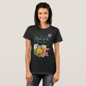 Tropical Bachelorette Drink QR-code T-shirt (Voorkant volledig)