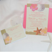 Tropical Beach and Burlap RSVP