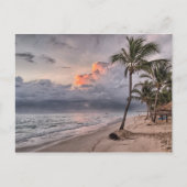 Tropical Beach briefkaart (Voorkant)