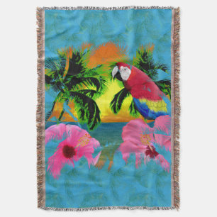 Tropical Beach Deken