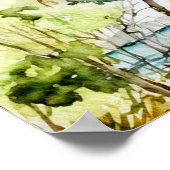 Tropical Beach Destination Affiche de bienvenue de (Coin)