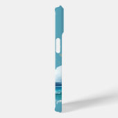 Tropical Beach Escape Turtle’s Journey Case-Mate iPhone Case (Achterkant / Rechts)