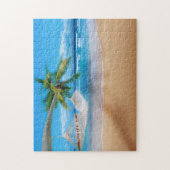 Tropical Beach Game Puzzel (Verticaal)