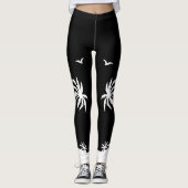 Tropical Beach Island Palm Tree Leggings (Voorkant)
