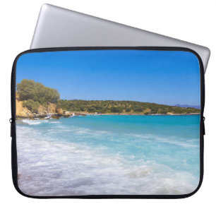 Tropical Beach Island Paradise Foto Laptop Sleeve