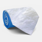 Tropical Beach Island Paradise Foto Stropdas (Opgerold)