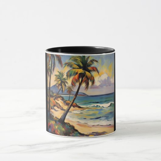 Tropical Beach Mug (Centre)
