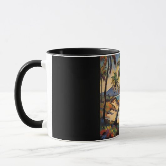 Tropical Beach Mug (Gauche)
