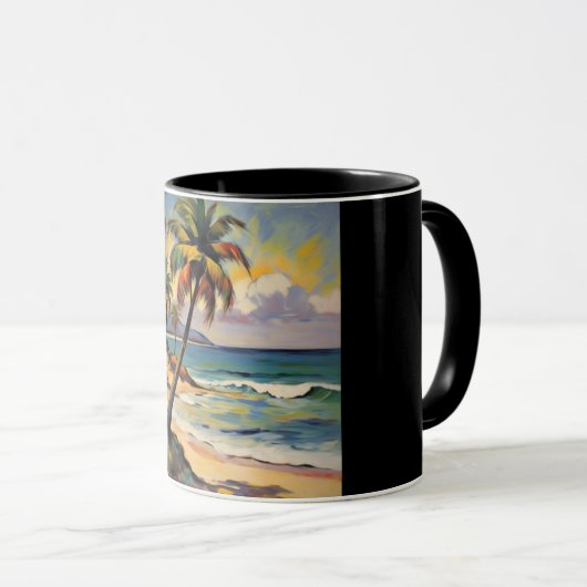 Tropical Beach Mug (Devant droit)