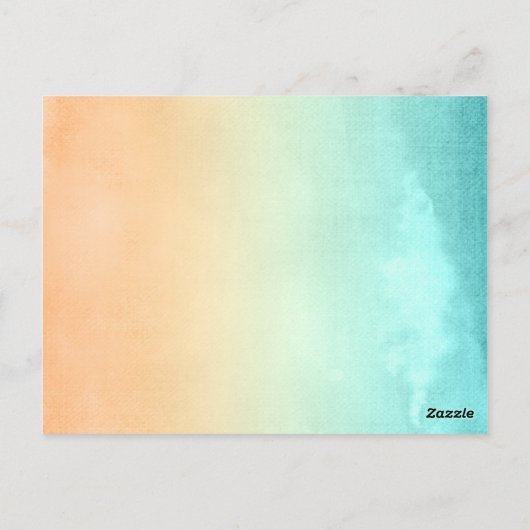 Tropical Beach Palm Tree Mariage Numéro de table (Dos)