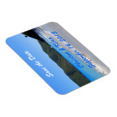 Tropical Beach Save the Date Magnet (Côté Droit)