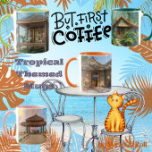 Tropical Beach Scene Mok