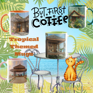 Tropical Beach Scene Mok