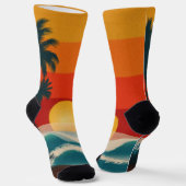 Tropical Beach Socks Sokken (Gebogen)