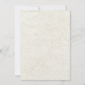 Tropical Beach Weduwfoto Save The Date (Achterkant)