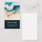 Tropical Beach Zomer visitekaartje (Voorkant / Achterkant)