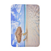 Tropical Beaches | Aruba Sandy Beach Badmat (Voorkant Verticaal)