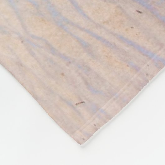 Tropical Beaches | Aruba Sandy Beach Fleece Deken (Hoek)