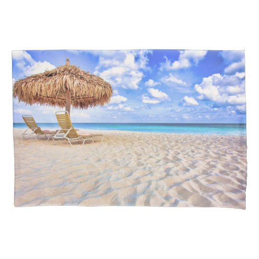 Tropical Beaches | Aruba Sandy Beach Kussensloop (Voorkant)