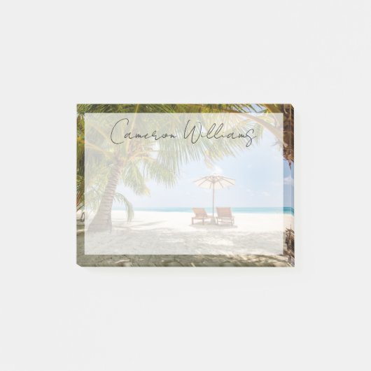 Tropical Beaches | Beach Dominican Republic Post-it® Notes (Voorkant)