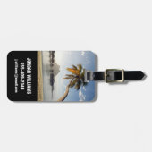 Tropical Beaches Bora Bora Bagagelabel (Voorkant horizontaal)