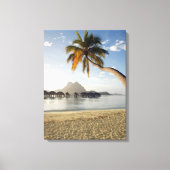 Tropical Beaches Bora Bora Canvas Afdruk (Voorkant)