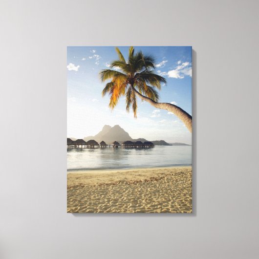 Tropical Beaches Bora Bora Canvas Afdruk (Voorkant)