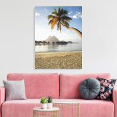 Tropical Beaches Bora Bora Canvas Afdruk (Insitu (Woonkamer))