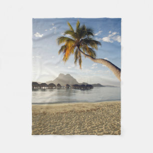 Tropical Beaches Bora Bora Fleece Deken