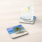 Tropical Beaches Bora Bora, French Polynesia Bier Onderzetter (Rechterzijde)