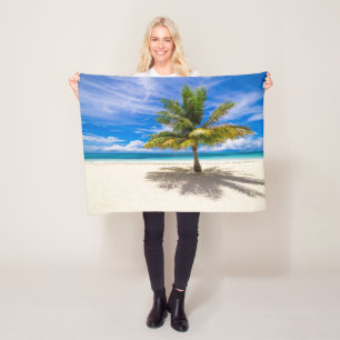 Tropical Beaches Bora Bora, French Polynesia Fleece Deken