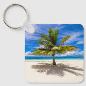 Tropical Beaches Bora Bora, French Polynesia Sleutelhanger (Voorkant)