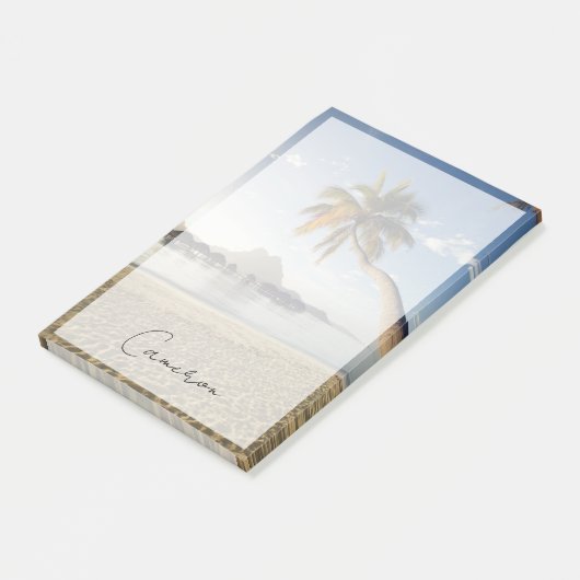 Tropical Beaches Bora Bora Post-it® Notes (Schuin)